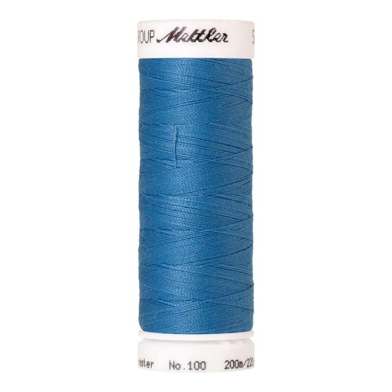 Fil à coudre Universal Mettler "Seralon“ - 200m - col. 338/Reef Blue