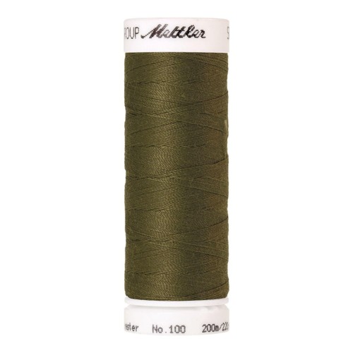 Fil à coudre Universal Mettler "Seralon“ - 200m - col. 420/Olive Drab