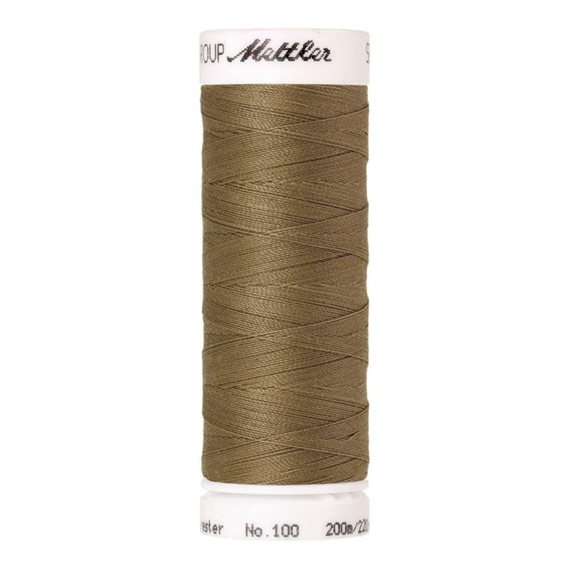 Fil à coudre Universal Mettler "Seralon“ - 200m - col. 464/Dried Reed