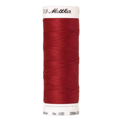 Fil à coudre Universal Mettler "Seralon“ - 200m - col. 504/Country Red