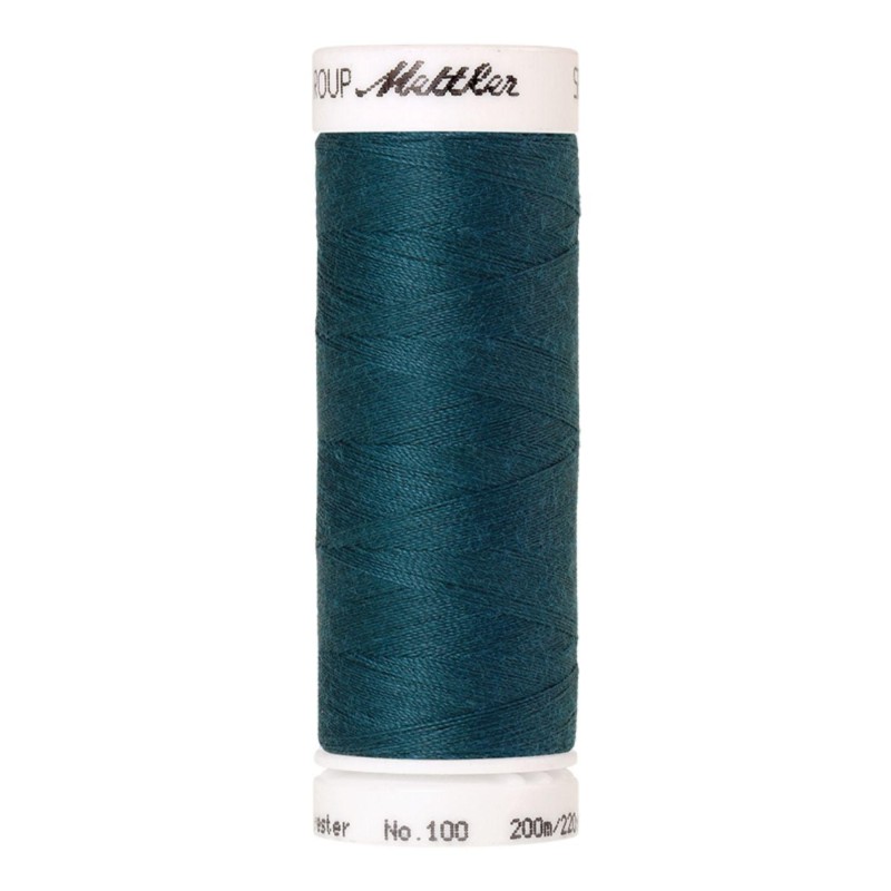 Fil à coudre Universal Mettler "Seralon“ - 200m - col. 760/Deep Sea Blue
