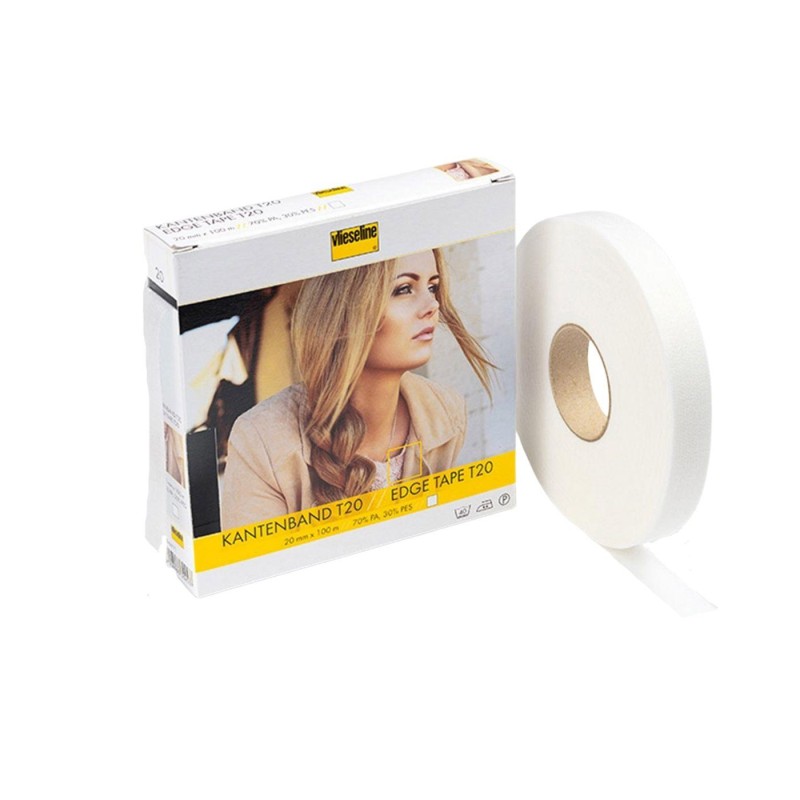 Kantenband, 20mm weiss