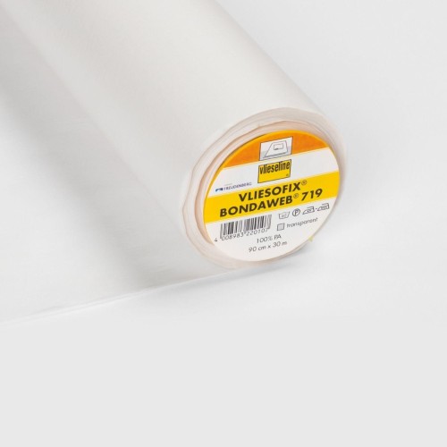 Vliesofix, 90cm transparent