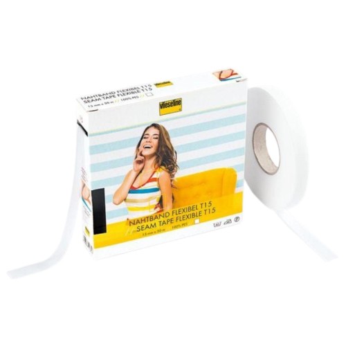 Support droit fil extensible, 15mm blanc