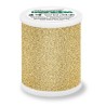 Filo da cucito effetto metallico Madeira “Glamour 12” 200m – col. 3025/Pure gold