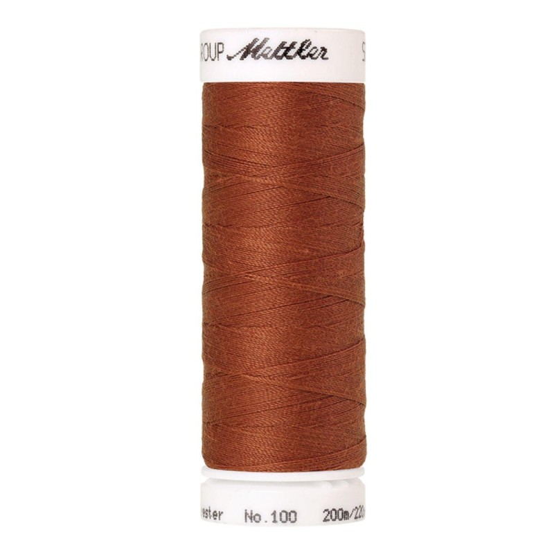 Nähgarn Universal Mettler "Seralon“ - 200m - col. 1054/Brick Red