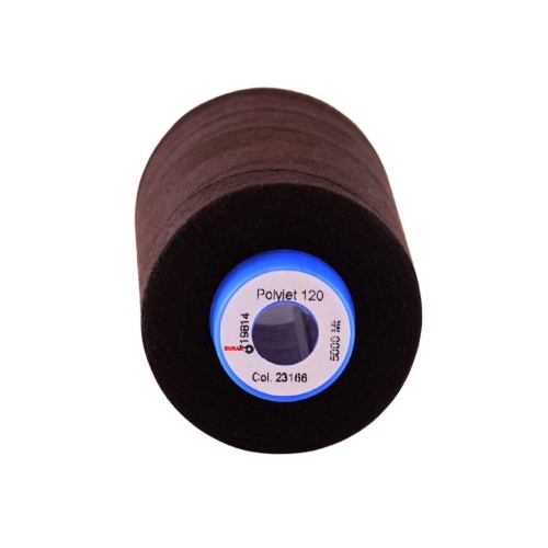 Fil à coudre surjeteuse Durak “Polyjet 120” 5000m – col. 23166/Espresso