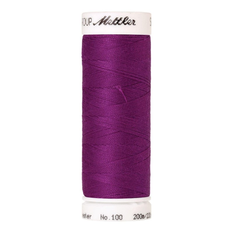 Filo per cucire Universal Mettler "Seralon“ - 200m - col. 1059/Boysenberry