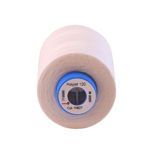 Fil à coudre surjeteuse Durak “Polyjet 120” 5000m – col. 15827/Off white