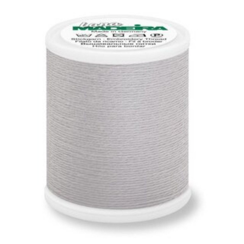 Filo da cucito effetto lana Madeira “Lana 12” 200m – col. 3686/Pale gray