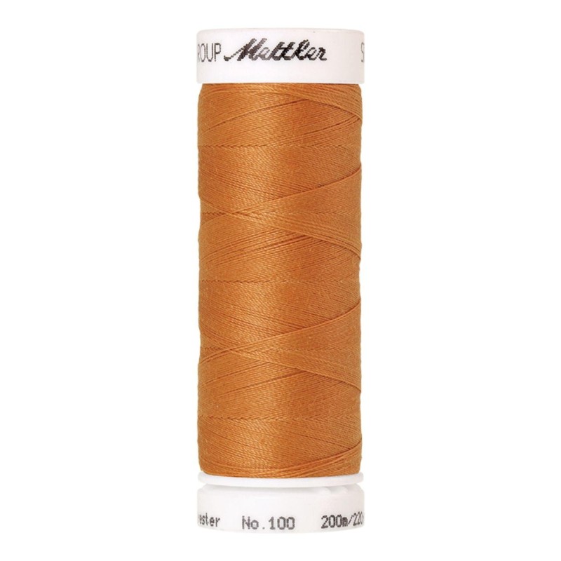 Fil à coudre Universal Mettler "Seralon“ - 200m - col. 1172/Dried Apricot