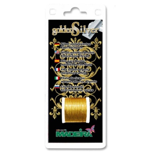 Filato da ricamo nobile argento 100 m