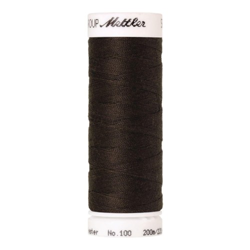 Nähgarn Universal Mettler "Seralon“ - 200m - col. 1382/Black Peppercorn