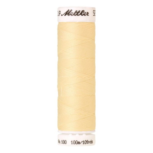 Filo per cucire Universal Mettler "Seralon“ - 100m - col. 129/Vanilla