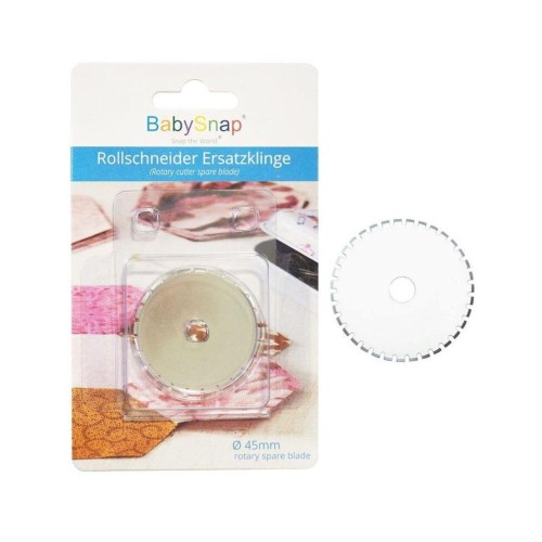 Baby Snap Ersatzklinge für Rollschneider 45mm gestrichelt