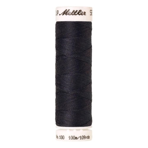 Filo per cucire Universal Mettler "Seralon“ - 100m - col. 348/Mole Gray