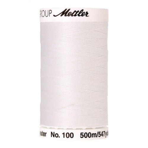 Filo per cucire Universal Mettler "Seralon“ - 500m - col. 2000/White