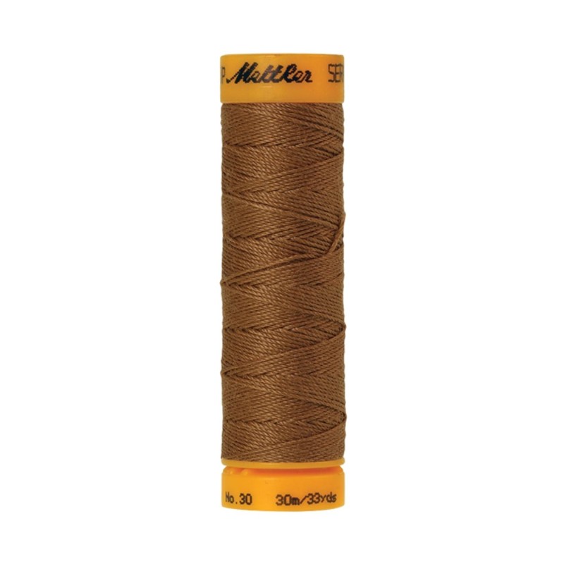 Fil à coudre Cordonnet Mettler "Seralon“ - 30m - col. 287/Dark Tan