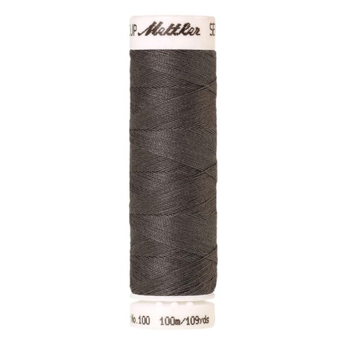 Filo per cucire Universal Mettler "Seralon“ - 100m - col. 415/Old Tin