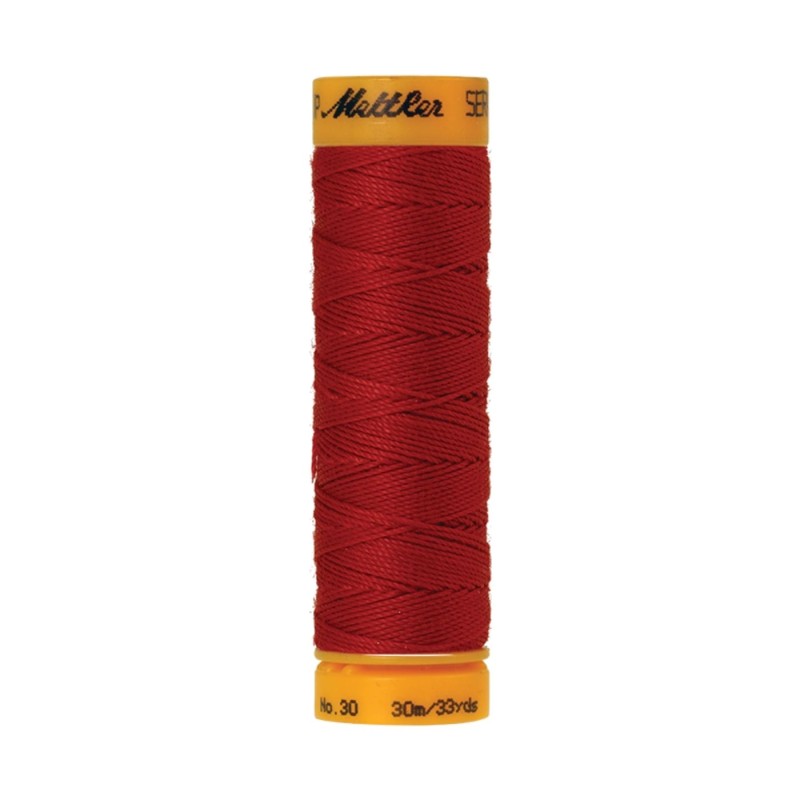 Nähgarn Cordonnet Mettler "Seralon“ - 30m - col. 504/Country Red