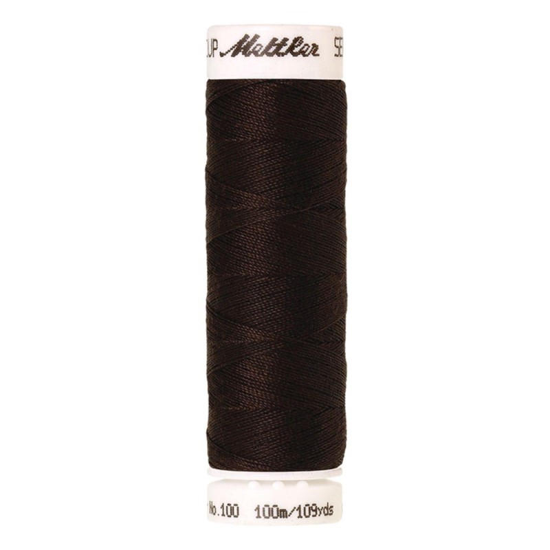 Filo per cucire Universal Mettler "Seralon“ - 100m - col. 428/Chocolate