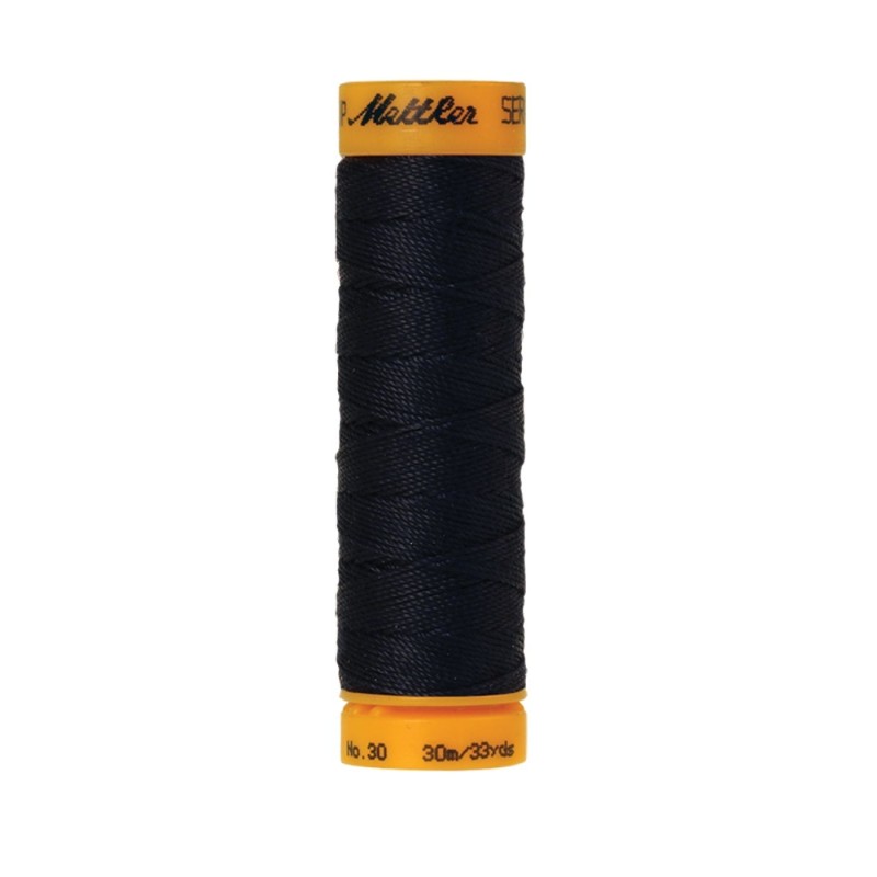 Fil à coudre Cordonnet Mettler "Seralon“ - 30m - col. 827/Dark Blue