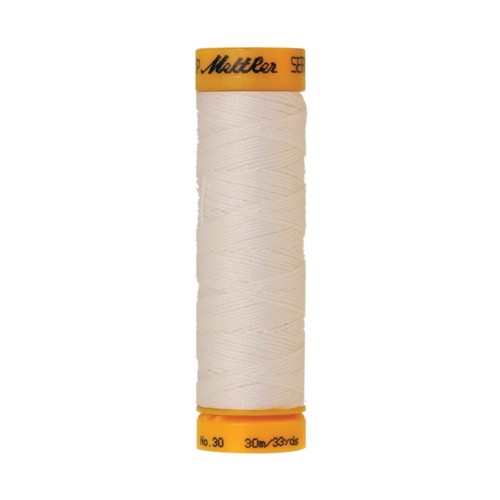 Filo per cucire Cordonnet Mettler "Seralon“ - 30m - col. 1000/Eggshell