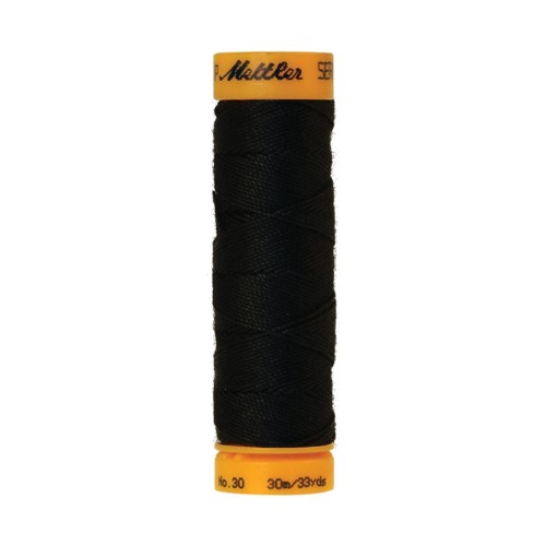 Fil à coudre Cordonnet Mettler "Seralon“ - 30m - col. 4000/Black