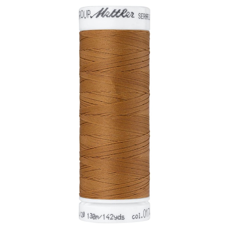 Filo per cucire stretch Mettler "Seraflex“ - 130m - col. 174/Ashley Gold
