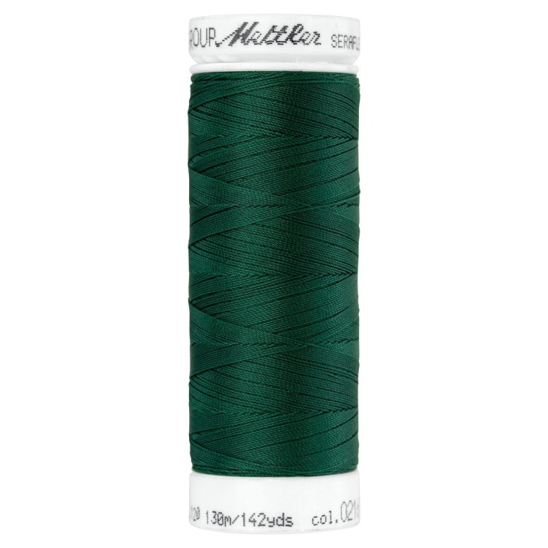 Filo per cucire stretch Mettler "Seraflex“ - 130m - col. 216/Dark green