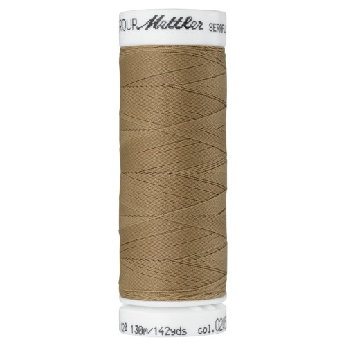 Nähgarn dehnbar Mettler "Seraflex“ - 130m - col. 285/Caramel Cream