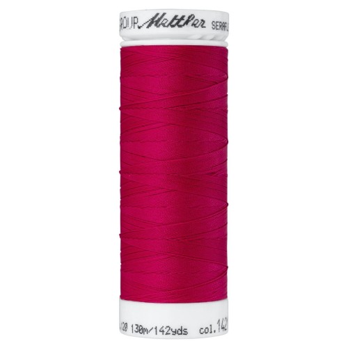 Fil à coudre stretch Mettler "Seraflex“ - 130m - col. 1421/Fuschia