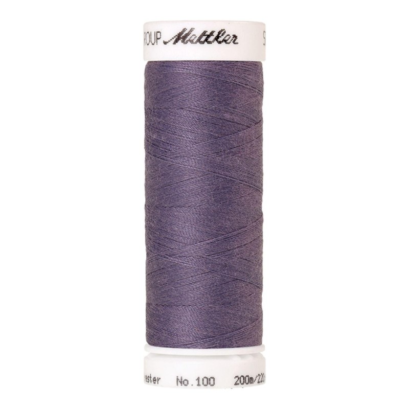 Fil à coudre Universal Mettler "Seralon“ - 200m - col. 12/Haze
