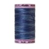 Filo per cucire Multicolore Mettler "Silk-Finish“ - 457m - col.  9812/Evening Blue
