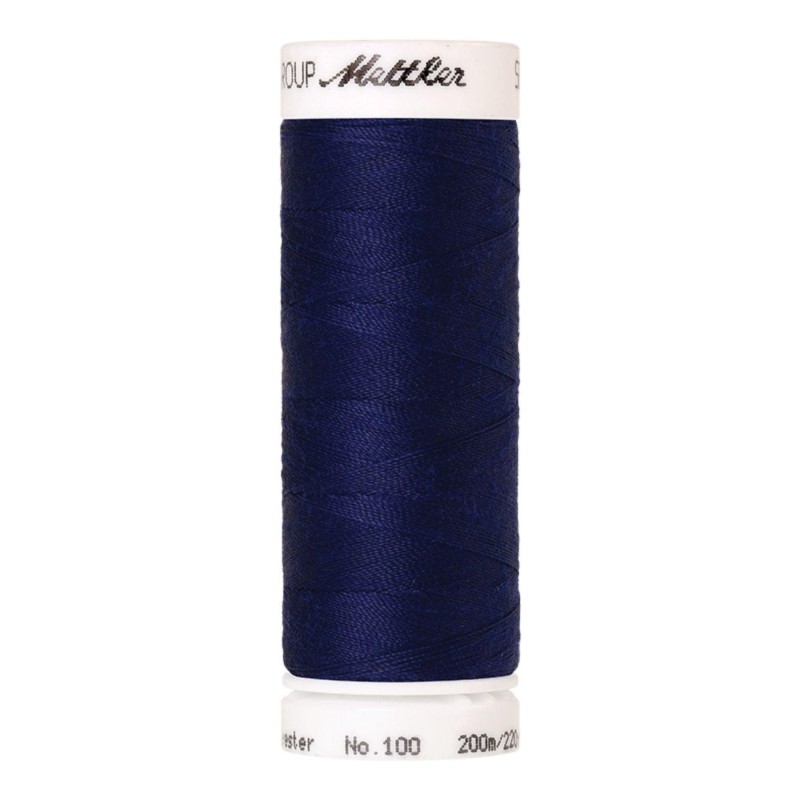 Fil à coudre Universal Mettler "Seralon“ - 200m - col. 14/Light Midnight