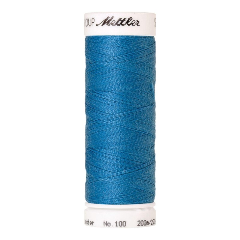 Filo per cucire Universal Mettler "Seralon“ - 200m - col. 22/Wave Blue