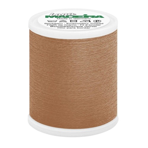 Fil à coudre effet laine Madeira “Lana 12” 200m – col. 3844/Light brown