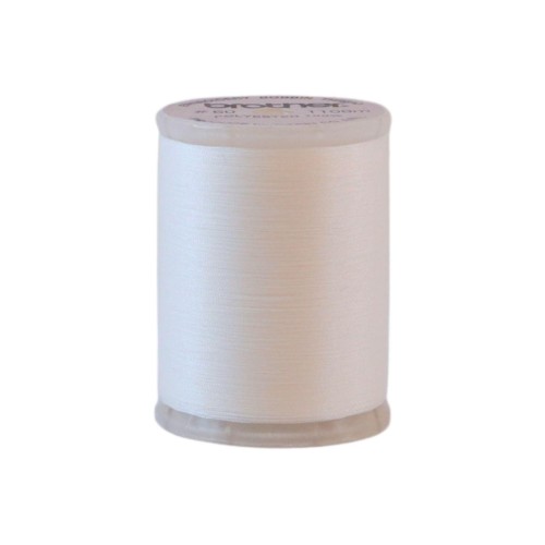 Bobina filo da ricamo inferiore Brother, 1100m, bianco
