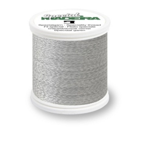 Fil réfléchissant Madeira “Reflect” 100m silver