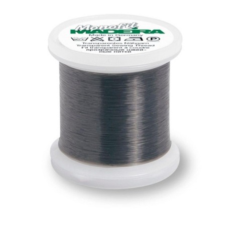 Filo da cucito trasparente nero Madeira “Monofil 60” 200m – col. 1001