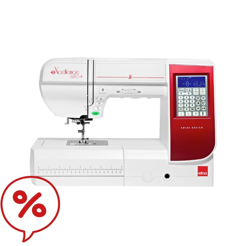 Elna eXcellence 680+ macchina da cucire