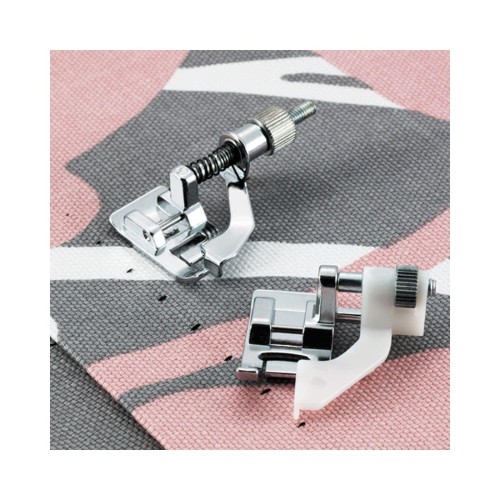 Pied pour couture invisible réglable, Pied pour bords, dentelles