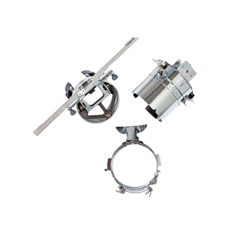 Cadre à broder large pour casquettes 360 x 60 mm avec support