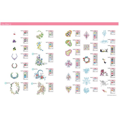 Collection de motifs de broderie 4