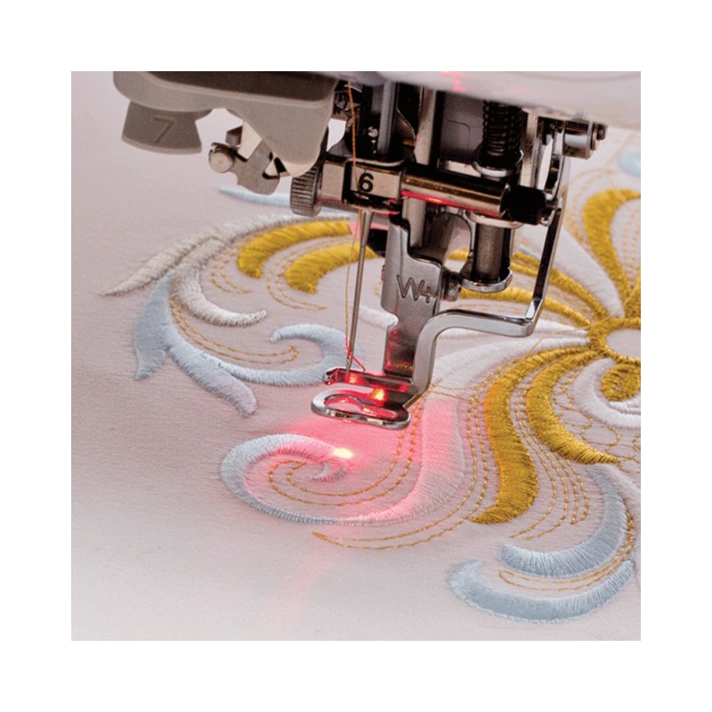 Stickfuss mit LED-Zeiger