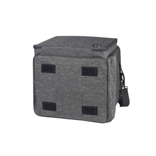 Overlock Tasche Quiltmuster grau (kompatibel mit Trolley)