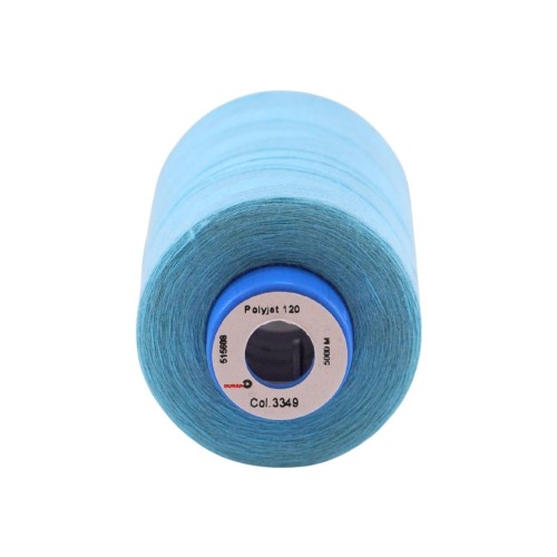 Fil à coudre surjeteuse Durak “Polyjet 120” 5000m – col. 3349/Ocean blue