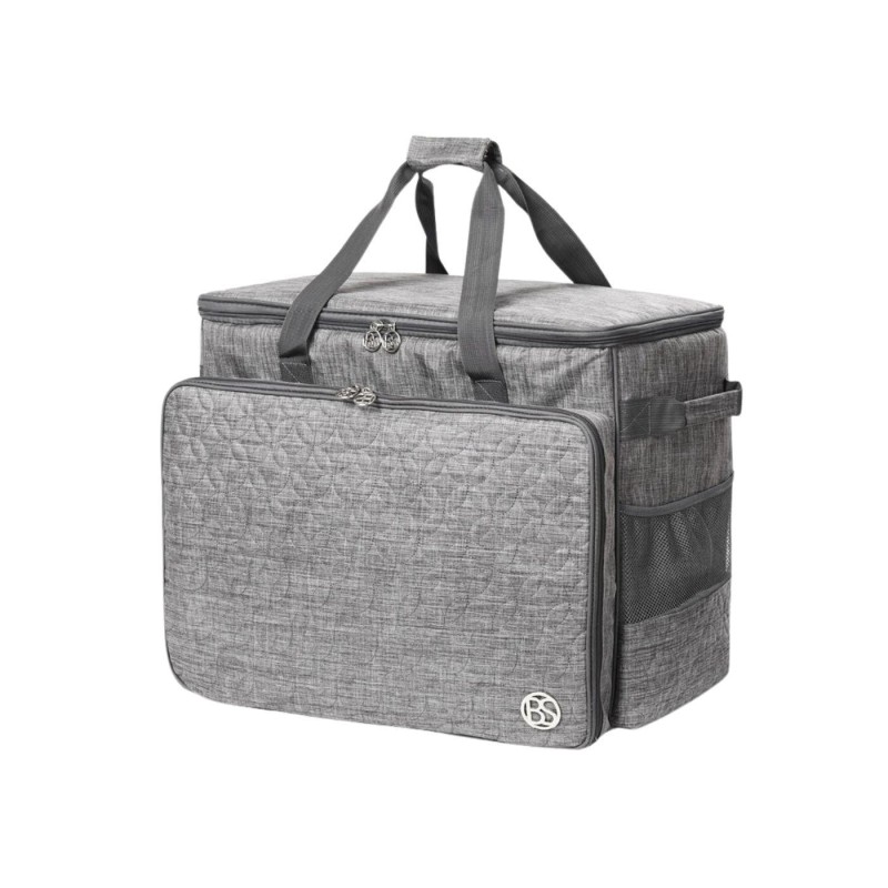 Sac pour machine à coudre BabySnap XL gris – Sac de transport rembourré, noir