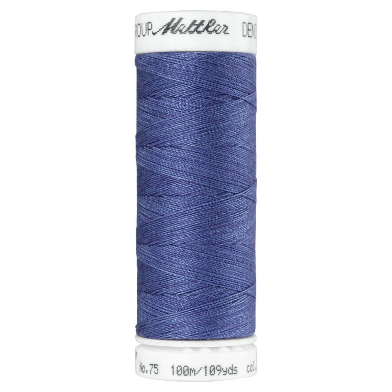 Filo per cucire Jeans Mettler "Denim Doc“ - 100m - col. 3624/Llight indigo