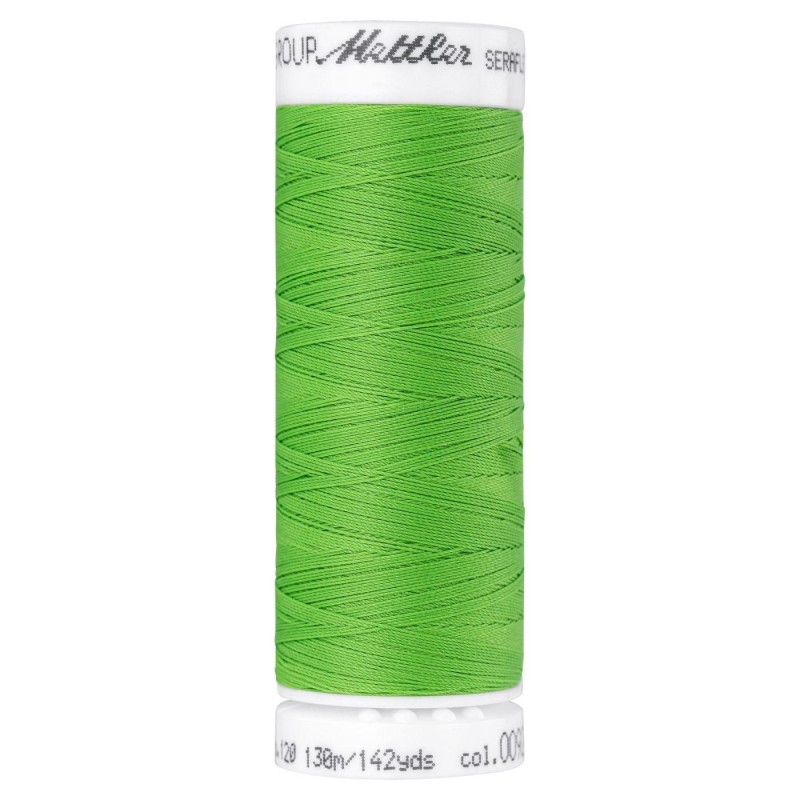Fil à coudre stretch Mettler "Seraflex“ - 130m - col. 92/Bright Mint